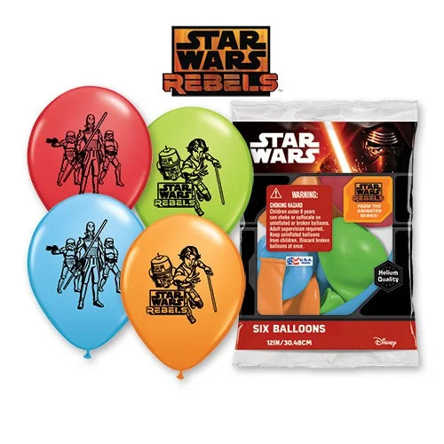 Street Show-off Style 12 inch STAR WARS REBELS (6 PK)
