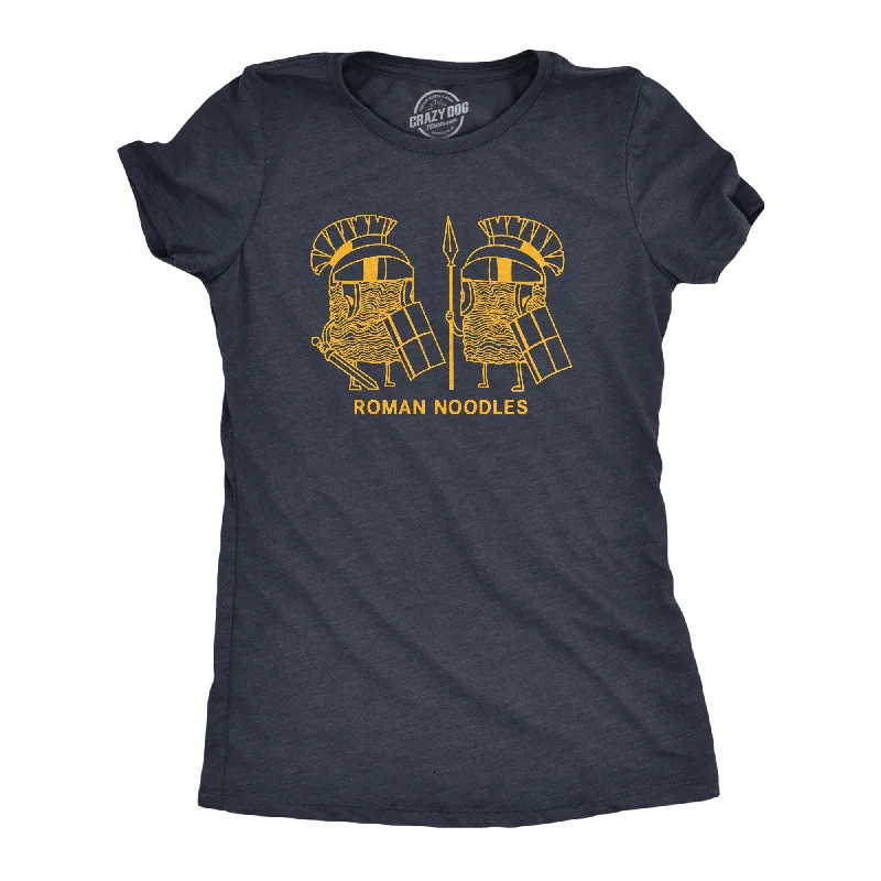 Layered Style Roman Noodles Women's T Shirt