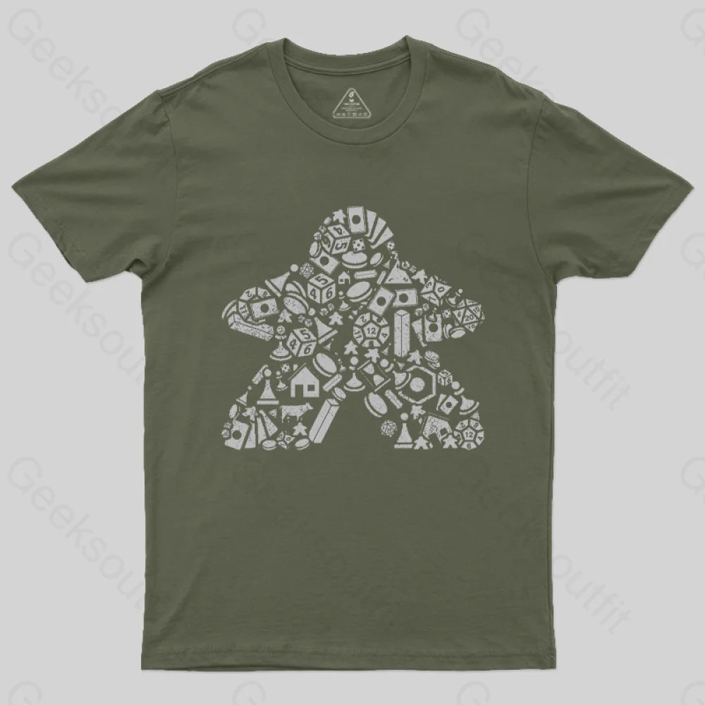 Sports And Leisure Board Gamer T-Shirt