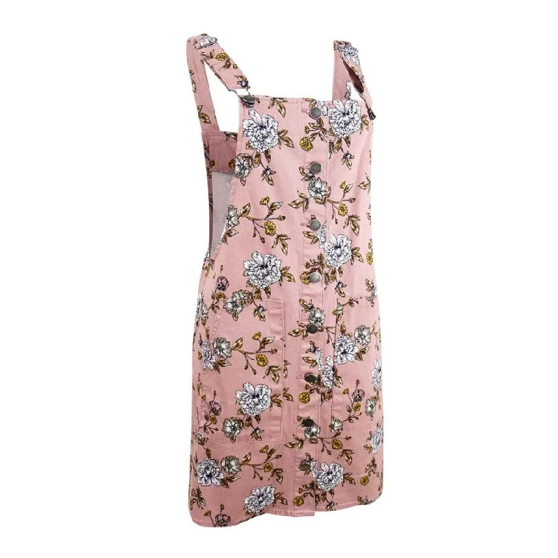 Retro Prints Tinseltown Juniors' Blush Floral Skirtall
