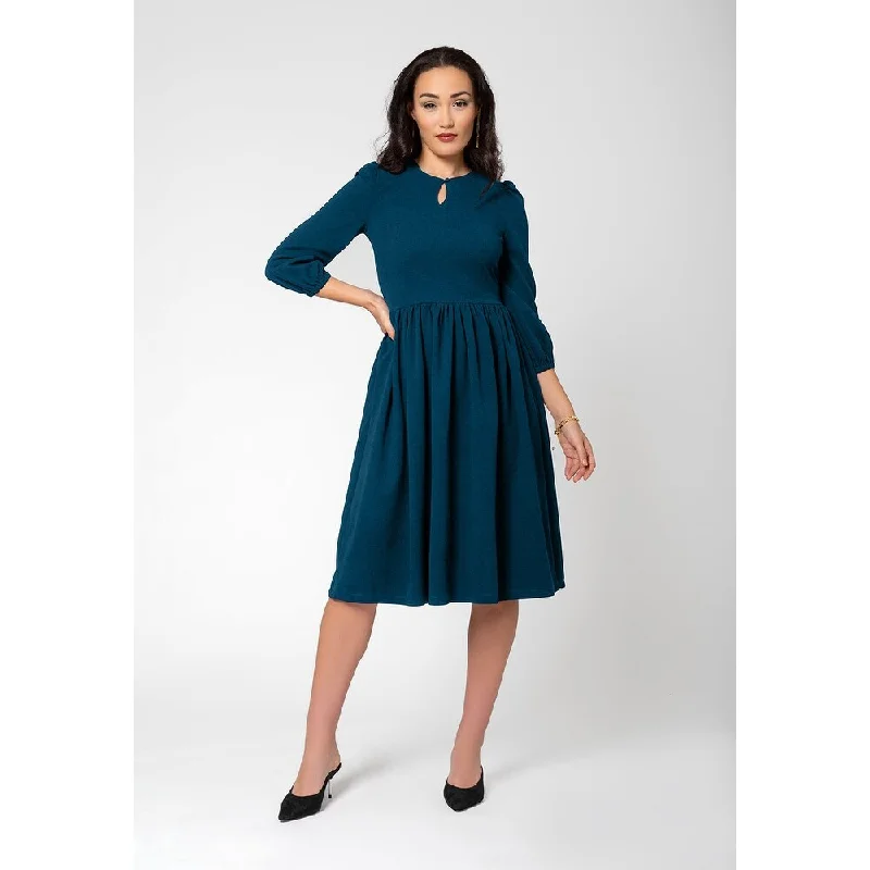 Diamond Series Leota Women's Iman Dress Blue Size S