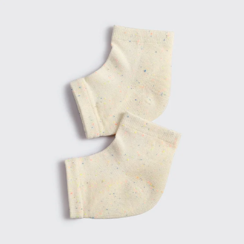 Playful Style Moisturizing Heel Socks
