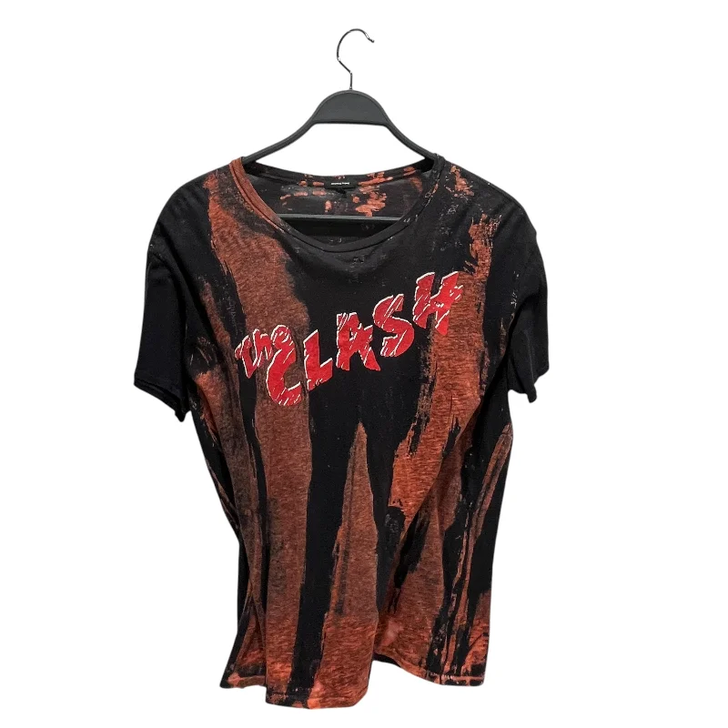 Printed Patterns R13/T-Shirt/XS/Cotton/BLK/THE CLASH BAND TEE