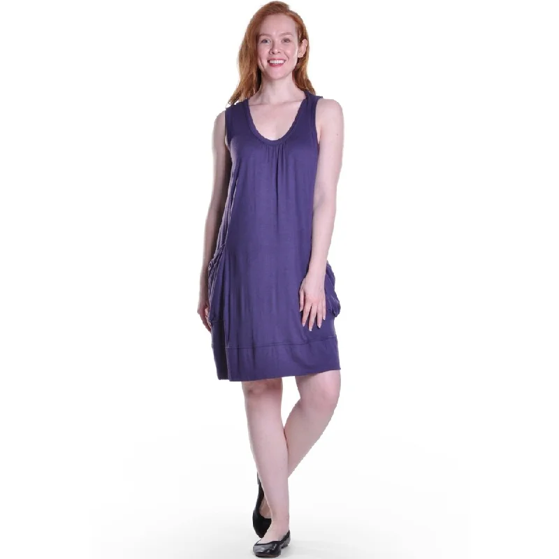 Luxury Temperament La Cera Women's Sleeveless Knit Dress