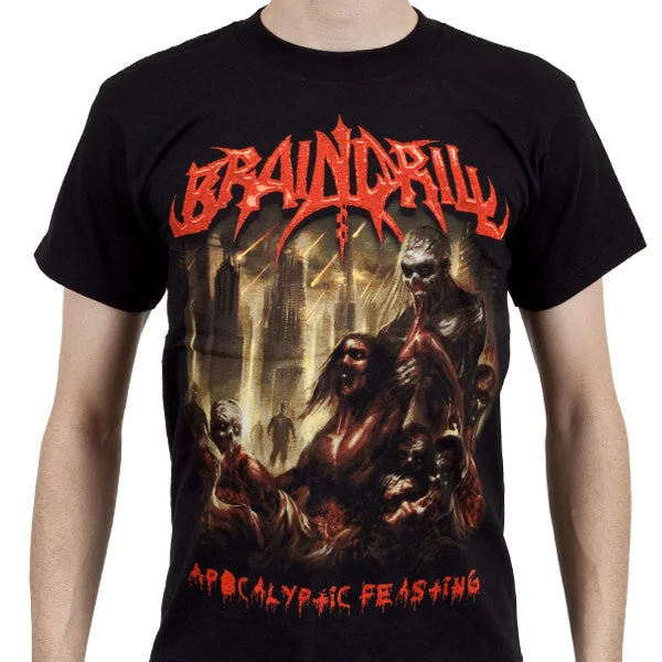 Street Fashion Brain Drill "Apocalyptic Feasting" T-Shirt