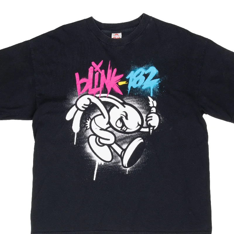 Fashion Wear VINTAGE BLINK 182 HONDA CIVIC TOUR 2011 BLACK TEE SHIRT XL