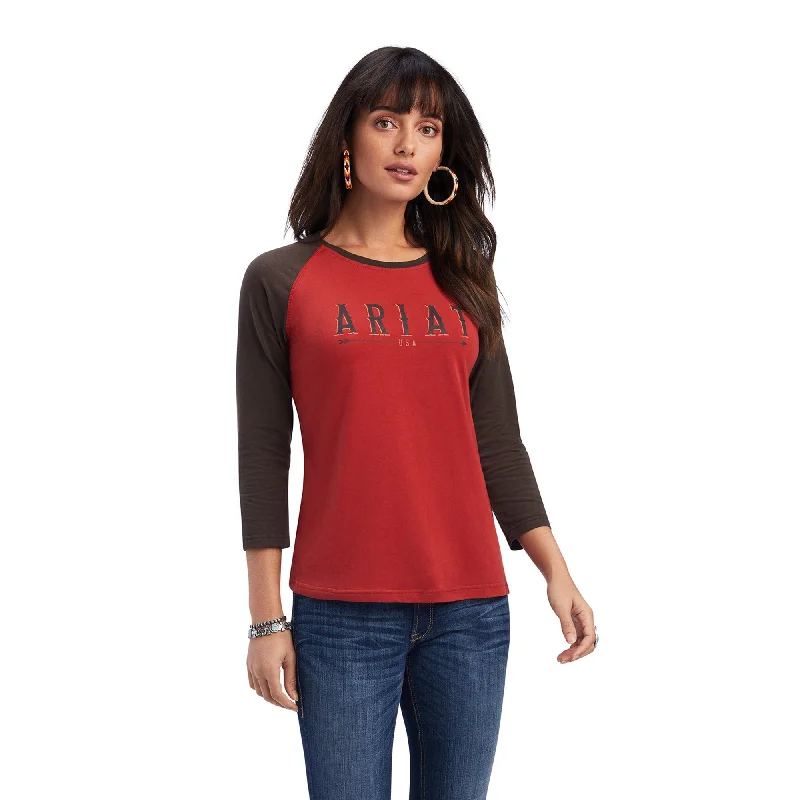 Dynamic Fashion Women's Ariat REAL Arrow Classic Fit T-Shirt #10041300