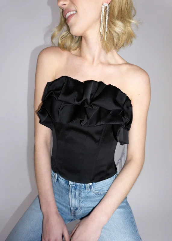 Dynamic Fashion Sarahi Top - Black