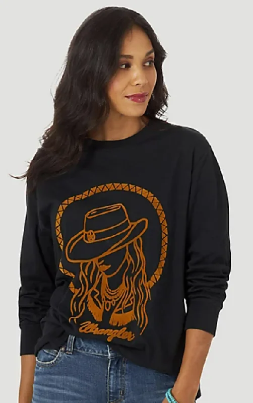Casual Chic Women's Wrangler Retro T-Shirt #112317128