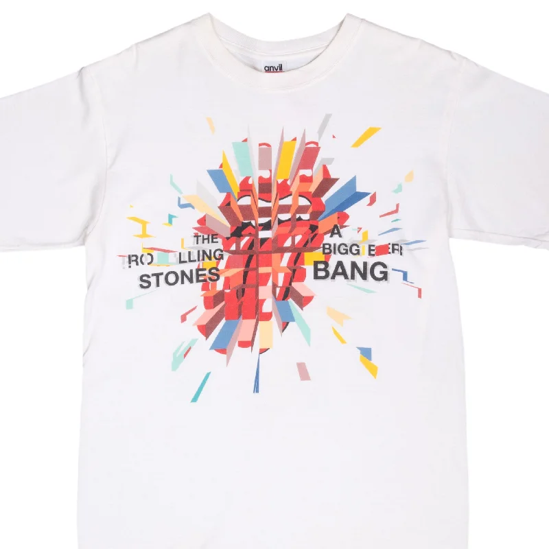 Basic Version VINTAGE THE ROLLING STONES A BIGGER BANG WORLD TOUR 2006 TEE SHIRT MEDIUM