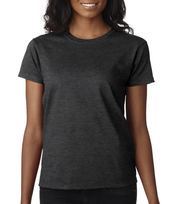 Comfortable Series 2000L - Gildan Ultra Cotton® Ladies T-Shirt | Dark Heather