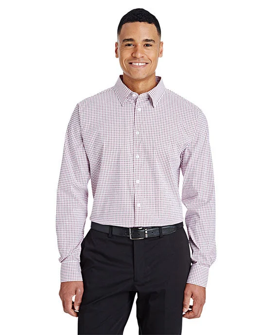 Free Design DG540 - Devon & Jones CrownLux Performance™ Mens Micro Windowpane Shirt