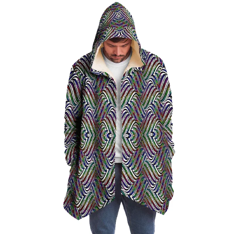 Comfortable Tops Hypnotic Hills Micro Fleece Cloak