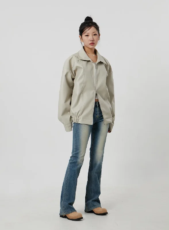 Modern Tailoring Low Rise Bootcut Jeans CF302