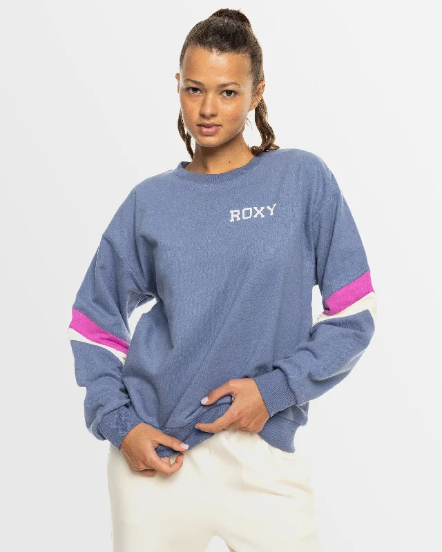 Sporty Elegance Womens Essential Energy Pullover Sweatshirt