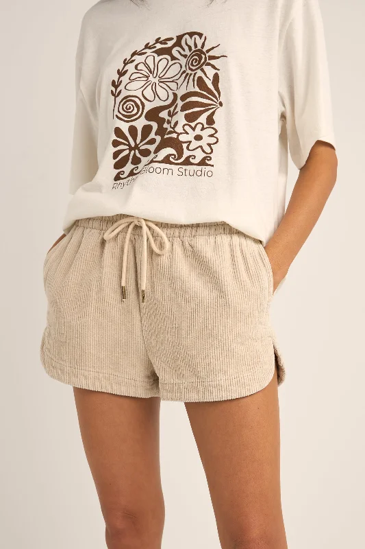 Economic Outlook Mazzy Corduroy Short Sand