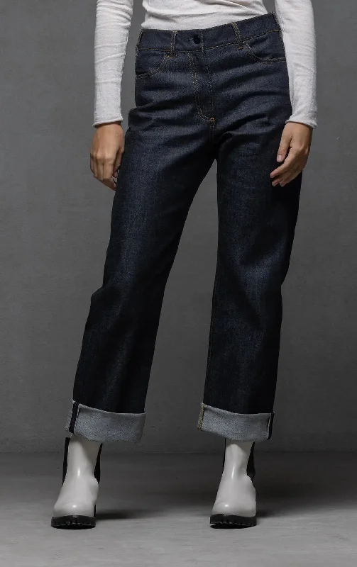 Versatile Items 12OZ SELVEDGE  STRETCH DENIM JEAN