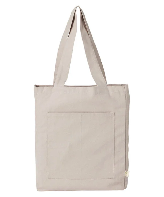 Exclusive Customization EC8205 - Econscious Reclaimist Everywhere Tote Bag | Pumice