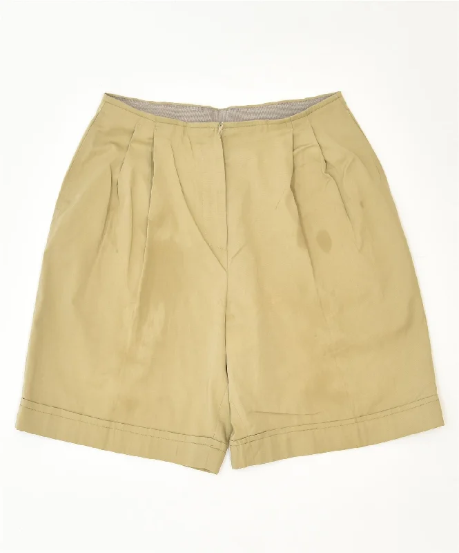 High-end Design VINTAGE Womens Chino Shorts W28 Small Khaki Classic