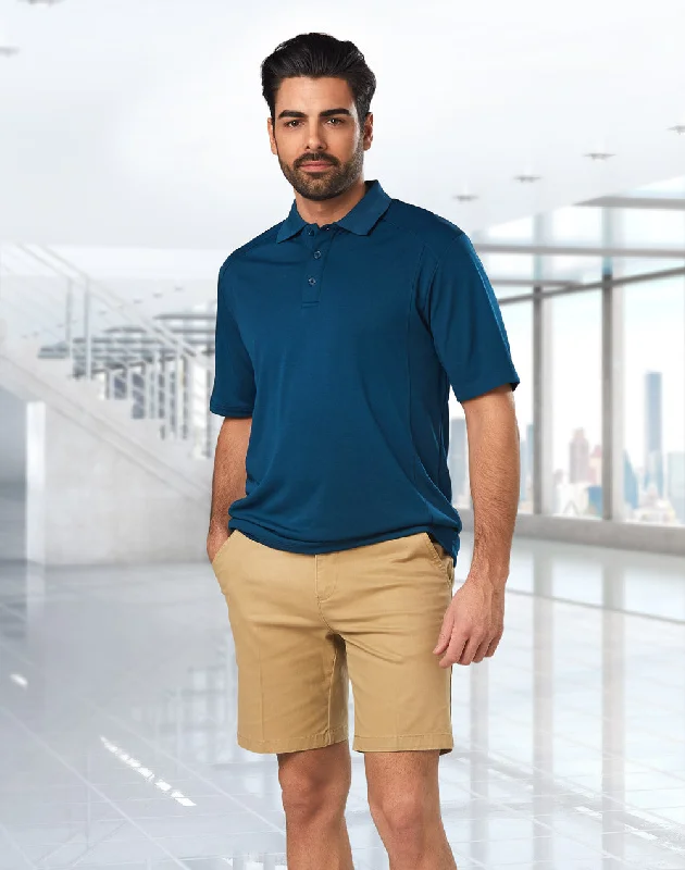 Goddess Style Winning Spirit Mens Stretch Slimfit Boston Chino Shorts (M9381)