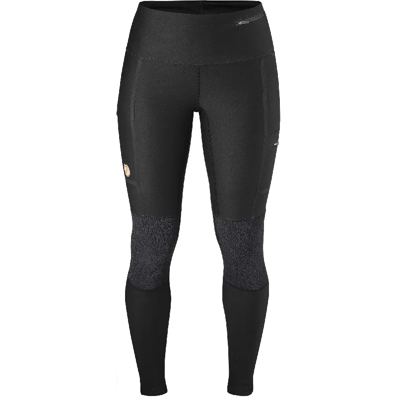 Slightly Flared Design Abisko Trekking Tights Women
