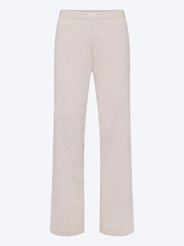 Effortless Elegance Cotton rib pants