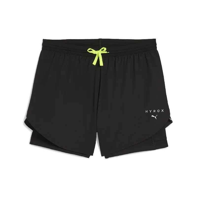 Round neck design PUMA x HYROX W Ultraweave 2in1 Short