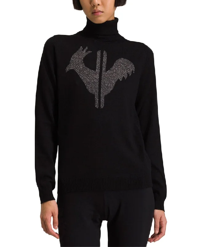 Knowledge And Elegance Rossignol Classic Roll Neck Wool Sweater