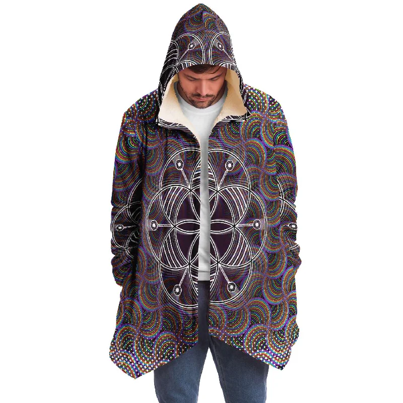 Exquisite Design Sacred Seed Micro Fleece Cloak