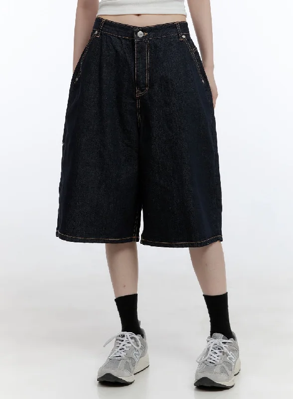 Boutique Recommendation Dora Stitched Baggy Jorts CG413