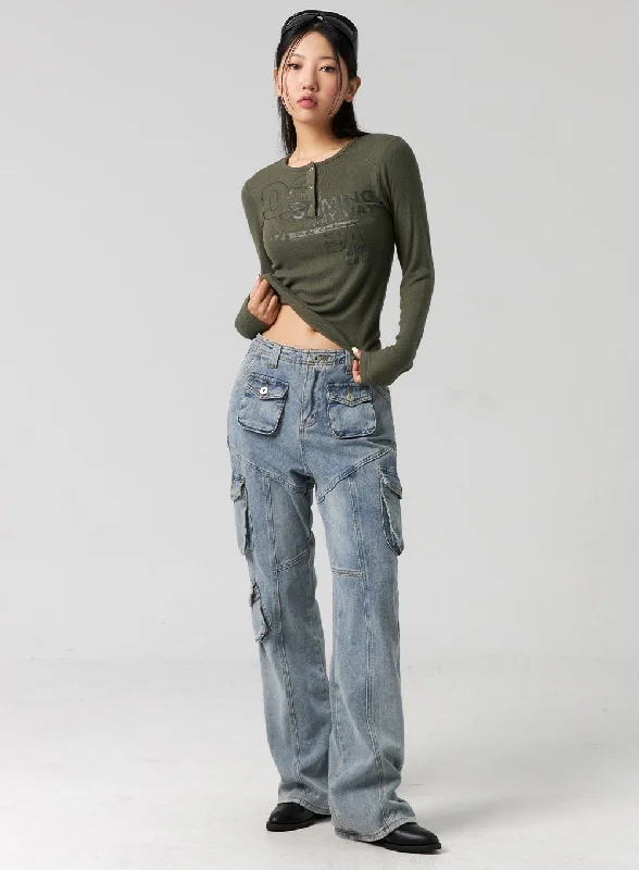 Urban Chic Slim-Fit Bootcut Jeans CG325
