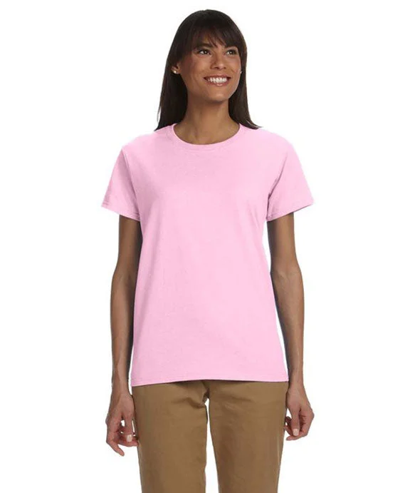 Exquisite Embroidery 2000L - Gildan Ultra Cotton® Ladies T-Shirt | Light Pink
