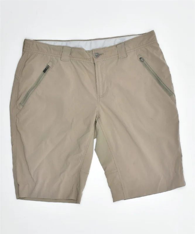 Energetic COLUMBIA Womens Chino Shorts US 8 Medium W34 Beige Nylon