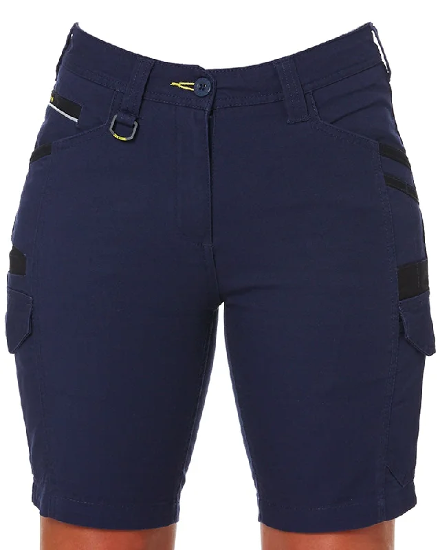 Basic Version Womens Flex and Move Cargo Short - Navy