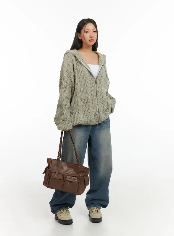 Stunning Fashion Evelyn Washed Baggy Jeans (Blue) IS402
