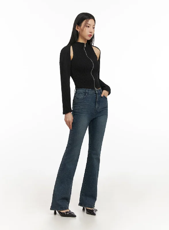 Leisure Sports Gabriella Slim-Fit Bootcut Jeans ID431