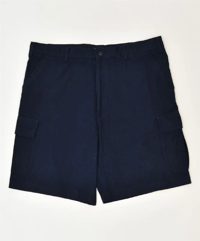 Boutique style FILA Womens Cargo Shorts W40 XL Navy Blue Cotton Classic