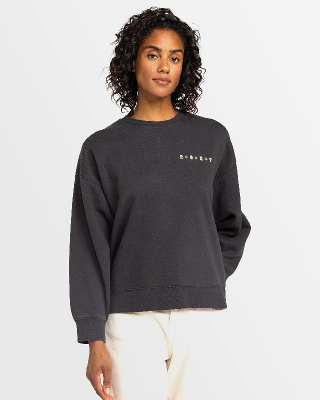 Cozy Fit Womens Line Up Pullover Sweatshirt