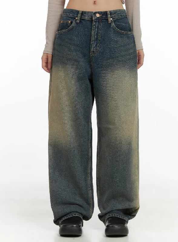 Casual And Versatile Ingrid Baggy Jeans CS404