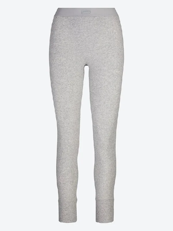 Leisure And Entertainment Cotton Rib Leggings