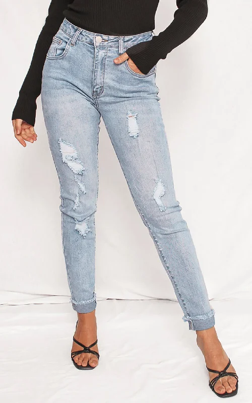 Minimal Comfort Brody Jeans - Light Blue