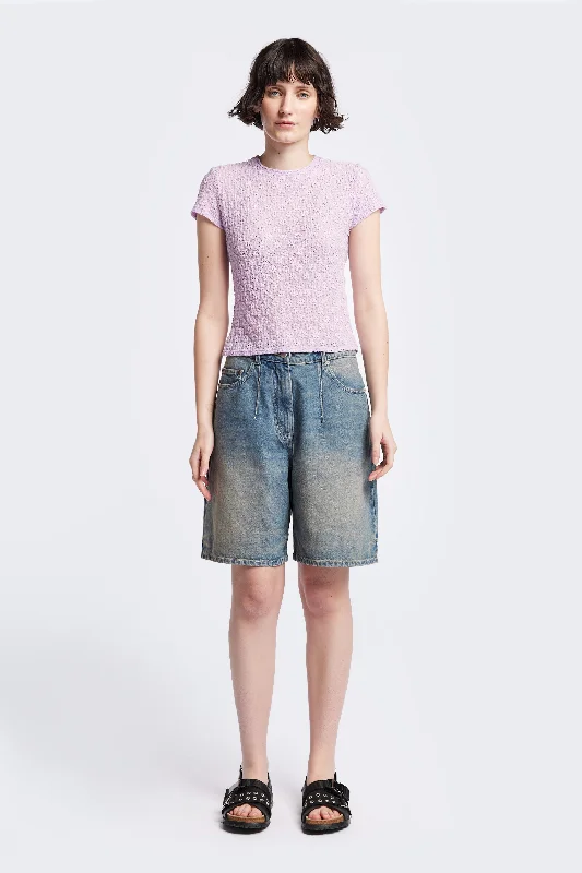 Sports Jacket Fuego Denim Short Mid-Blue Fade
