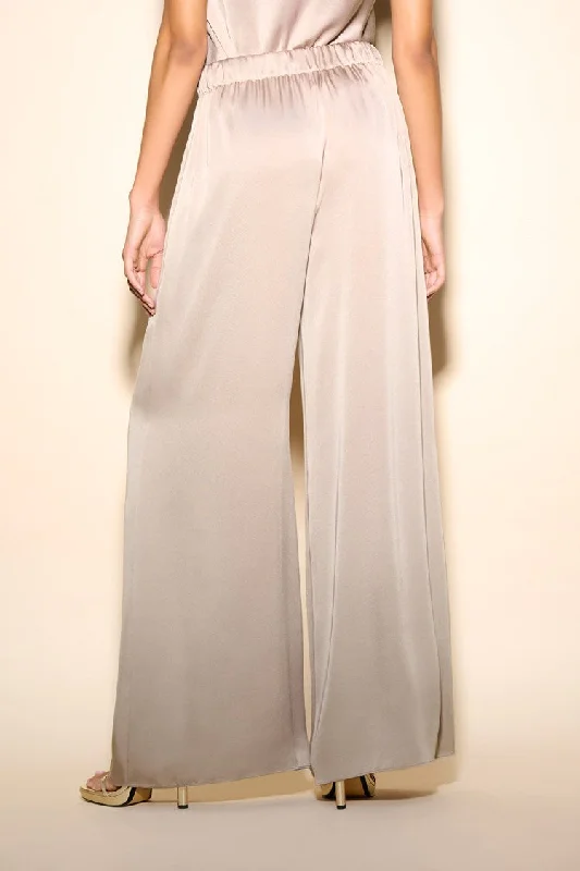 Design sense Joseph Ribkoff Satin Wide Leg Pants
