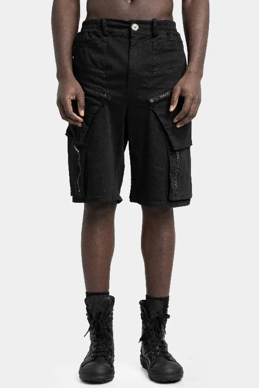 Fashion Trend Zip pocket shorts