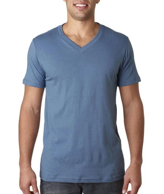 New Products 3005 - Bella + Canvas Unisex Jersey Short-Sleeve V-Neck T-Shirt | Steel Blue