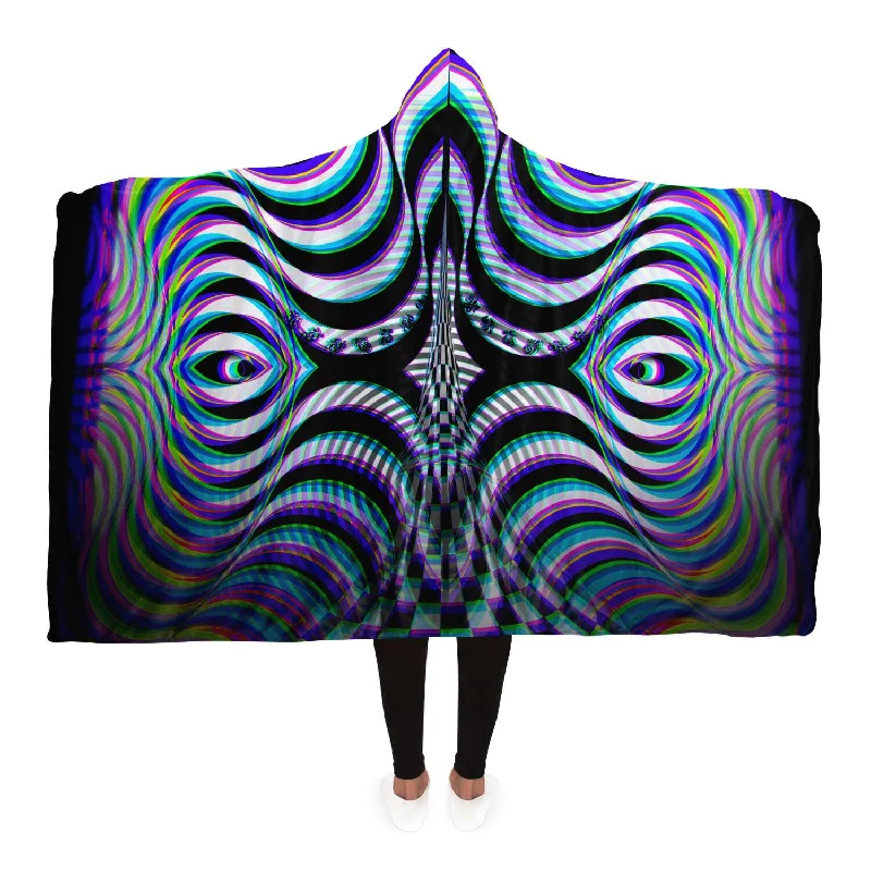Modern City Xebrax Hooded Blanket