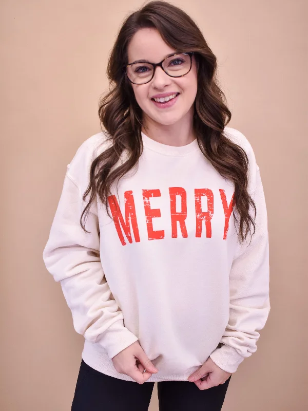 Everyday Comfort Merry Crewneck Pullover