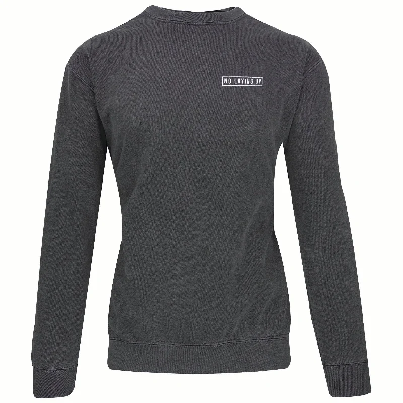 Basic Comfort No Laying Up Minimalist Crew Neck | Charcoal