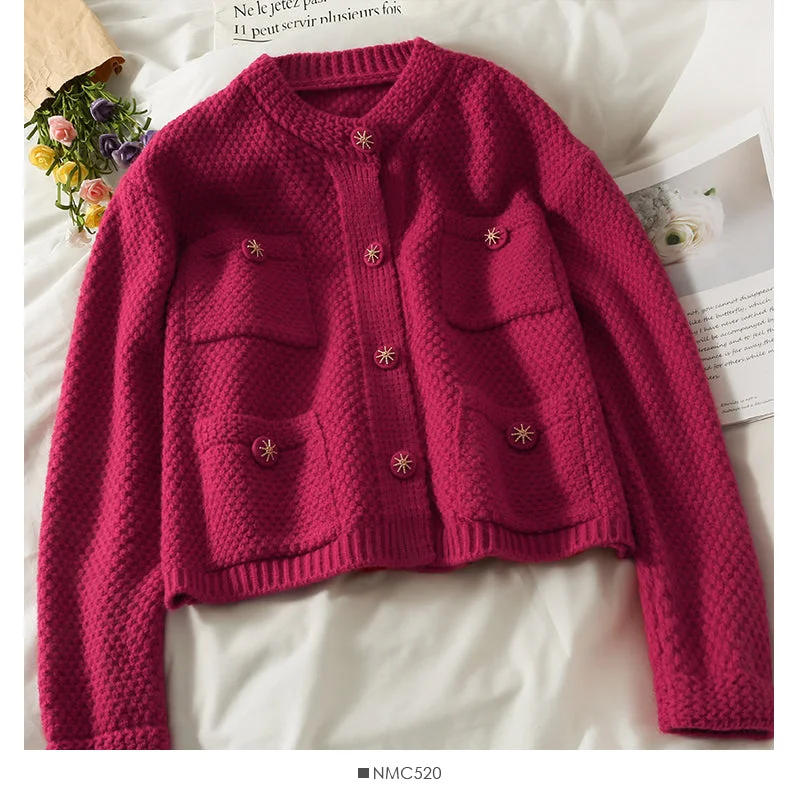 Lazy Home Sweater female Korean slim long sleeved sweater 1790