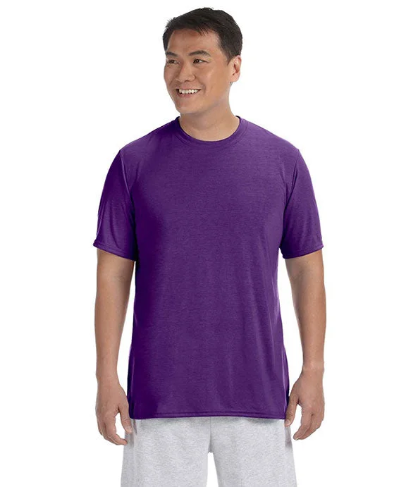 Retro Lace Fabric G420 - Gildan Adult Performance T-Shirt | Purple